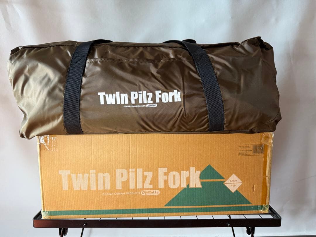 【新品】オガワ ツインピルツフォーク サンド×レッド 廃盤希少