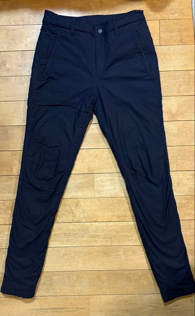 パーリーゲイツ 中綿パンツ サイドロゴ サイズ1 ネイビー ダウンパンツ