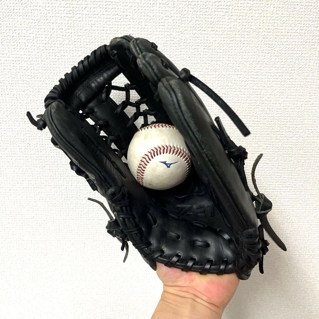 822 ZETT ステアハイド 型抜群 即戦力 硬式 内野手用グローブ