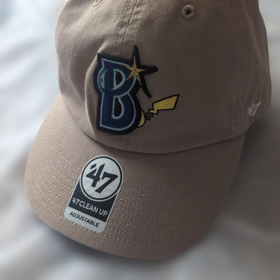 横浜DeNAベイスターズ ポケモンコラボ47 B ベージュキャップ 調整可能