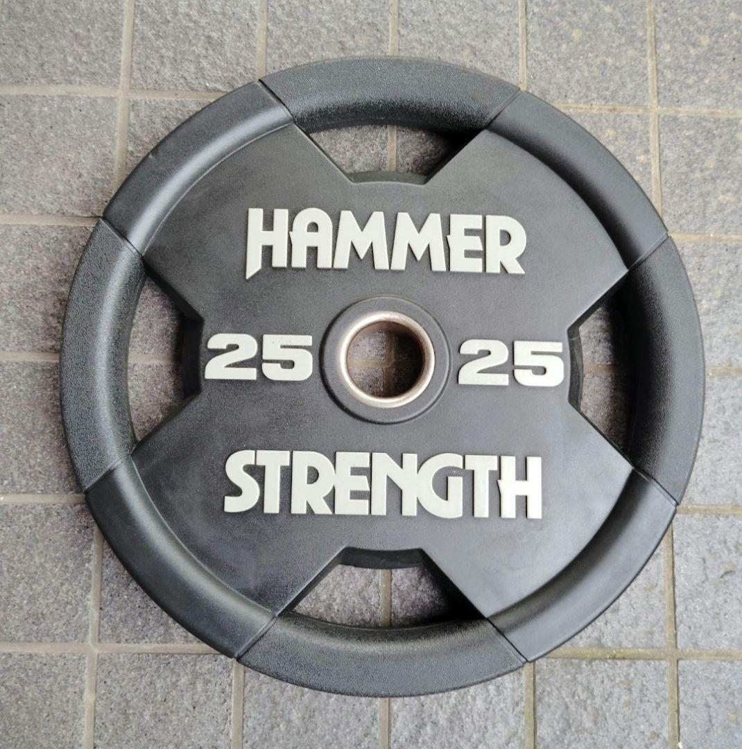 ハンマーストレングス　オリンピックラバープレート
