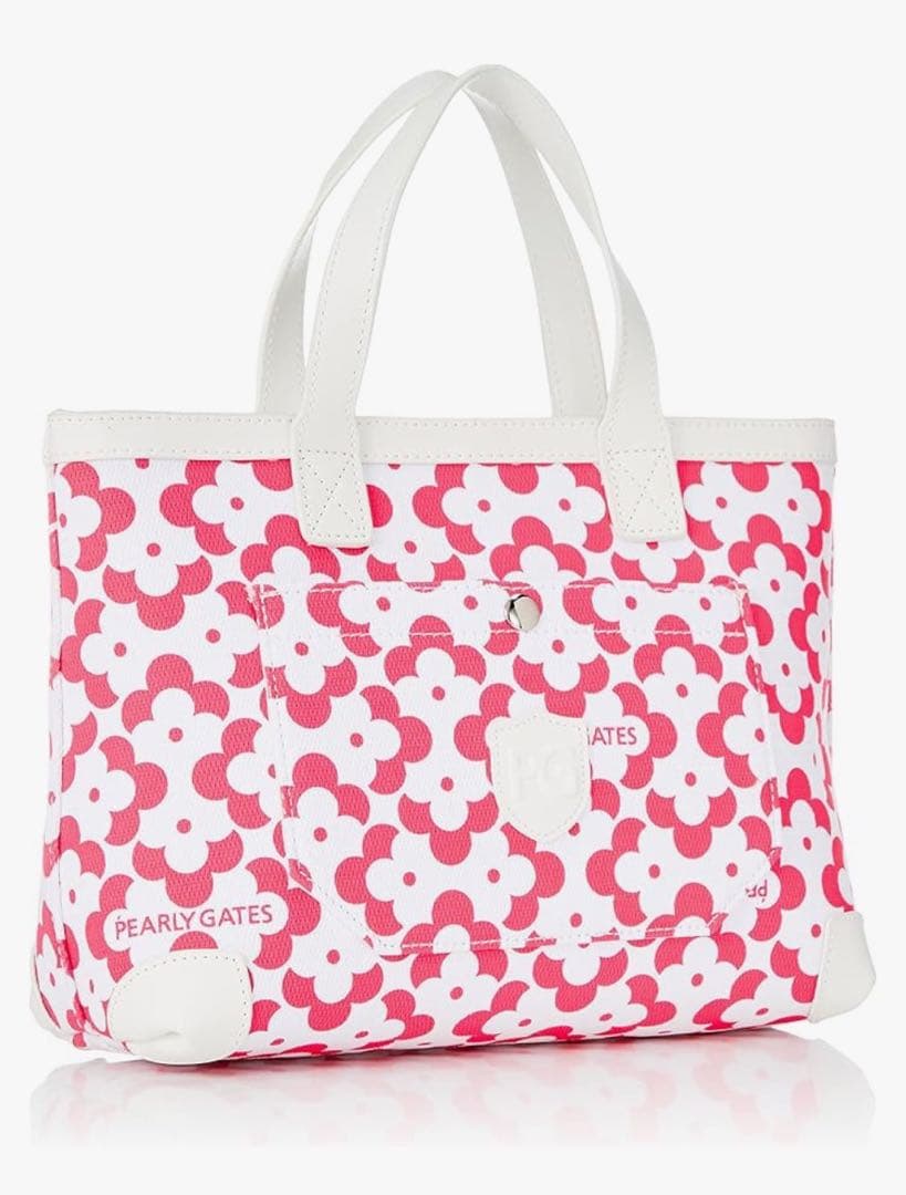 未使用　パーリーゲイツ　カートバッグ フラワー柄　ゴルフ 定価28600円