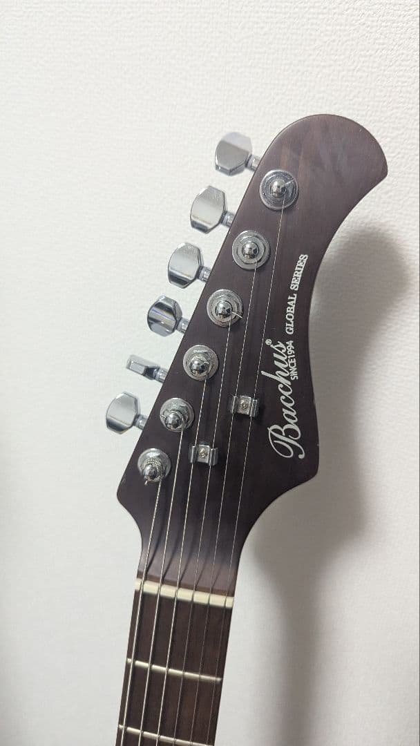 Bacchus BSH-850RSM/STG エレキギター ストラト 緑