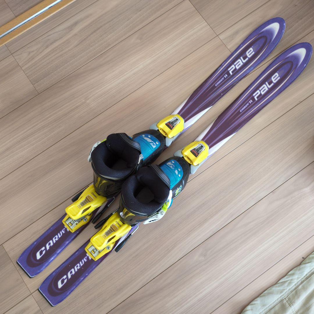 スキー板　100cm　ブーツ　19.5cm ビンディング　3点セット　ノルディカ