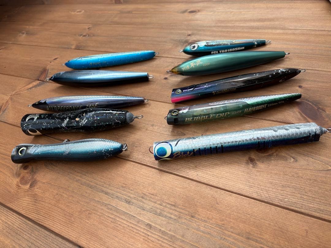 マグロ、ヒラマサ ルアー10個セット