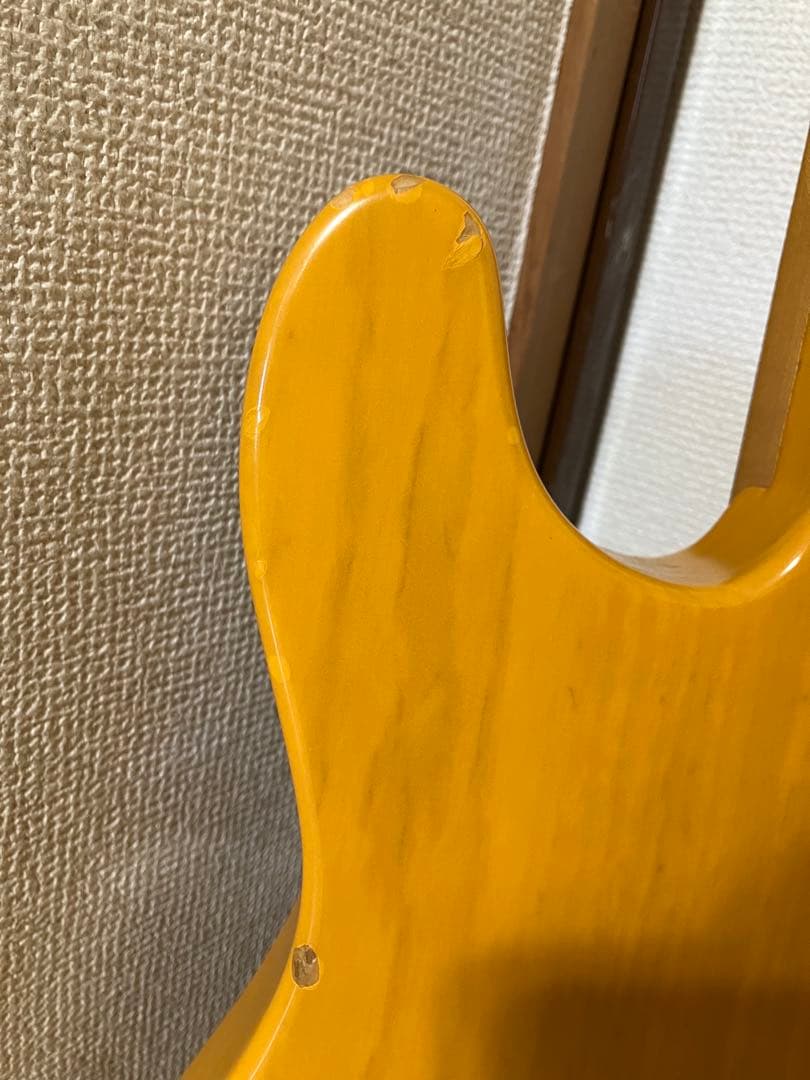 fender japan テレキャスター　バタースコッチブロンド