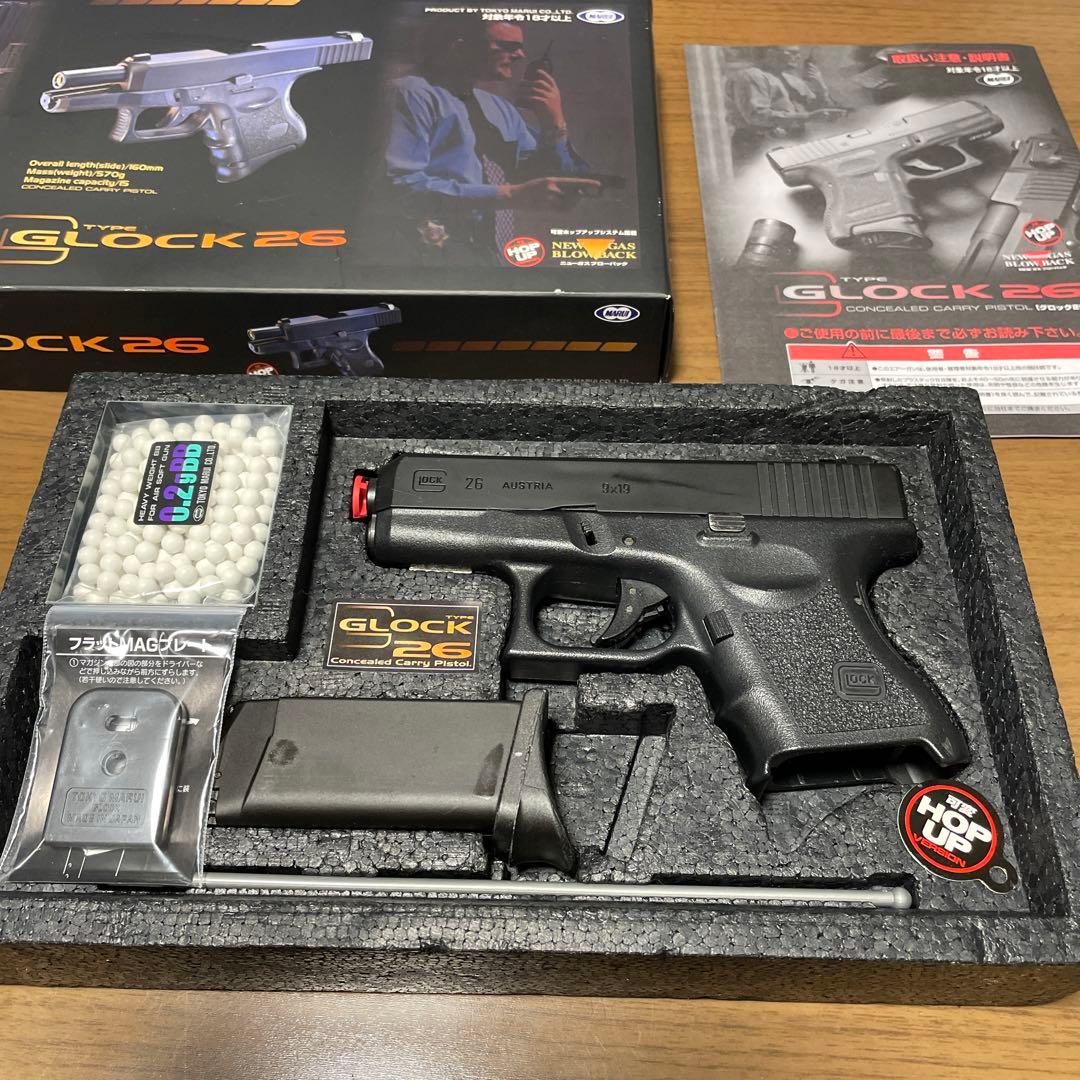 R*o様 東京マルイ　絶版品グロック26 ガスブローバックガン　即決購入大歓迎で