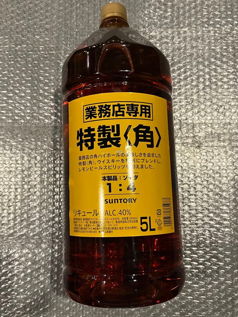 特製角ウイスキー 5L 40%