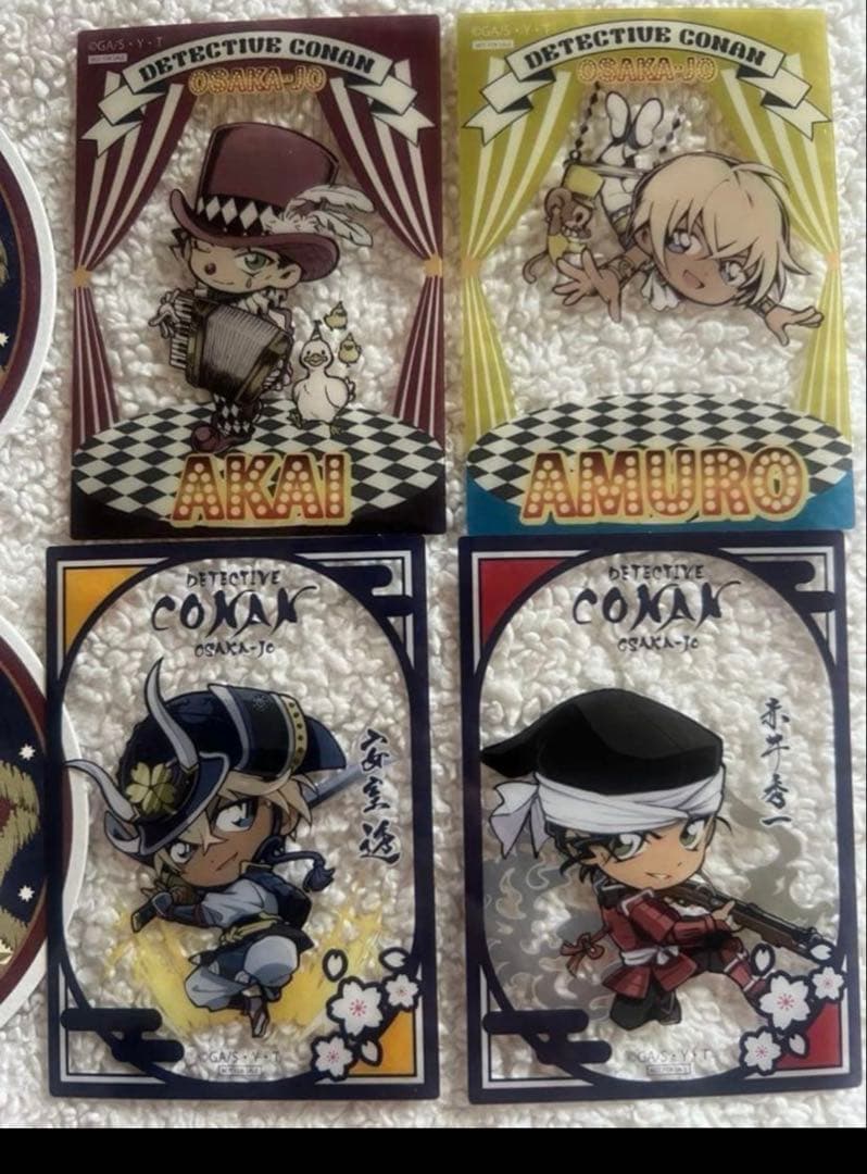 名探偵コナン　大阪城本陣　ランダム　コースター　カード　赤井秀一　安室透