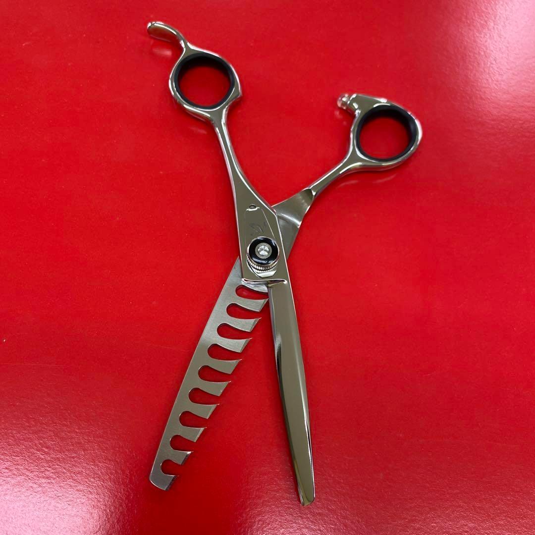 ６インチセニングシザー 80%カットスキ率 新品 切れ味抜群