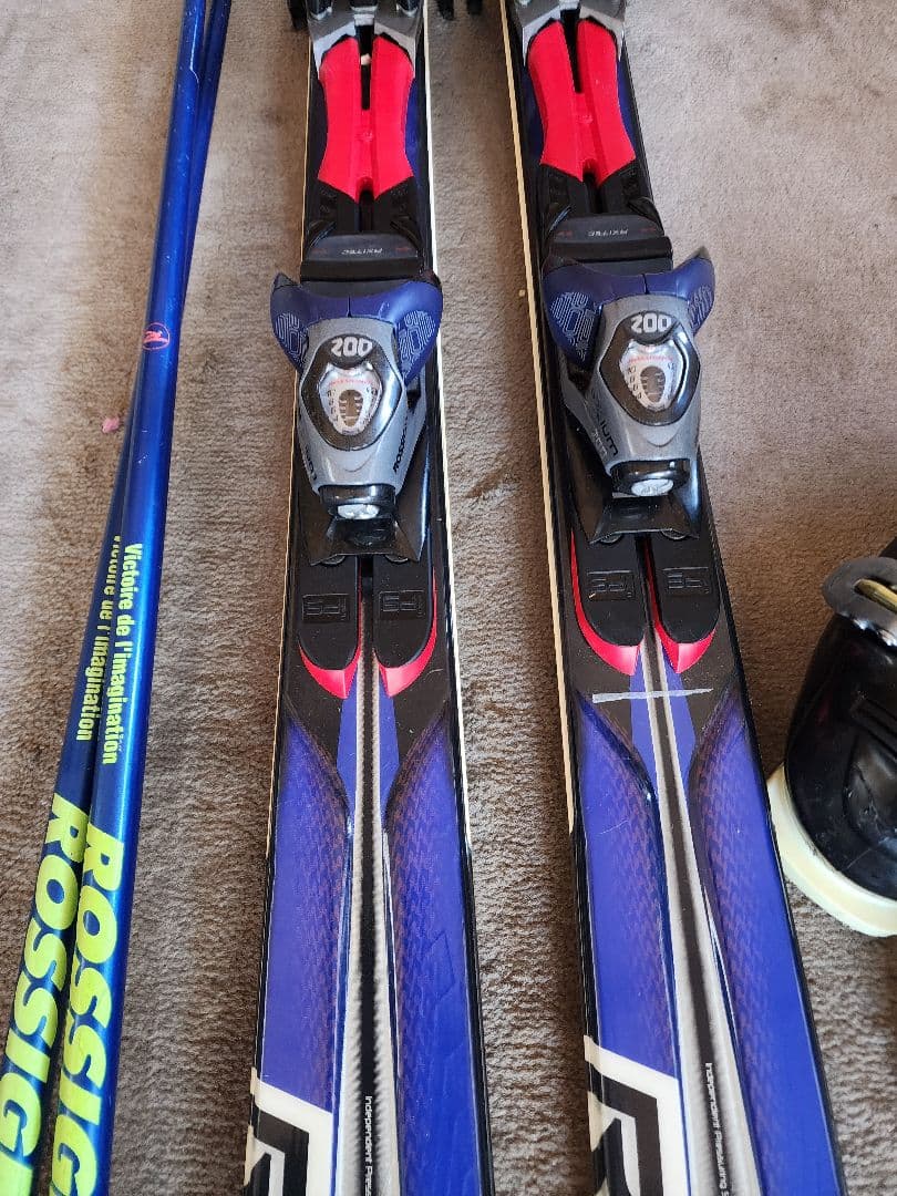 ROSSIGNOL カービンクスキーセット☆ブーツ26cm☆ストック