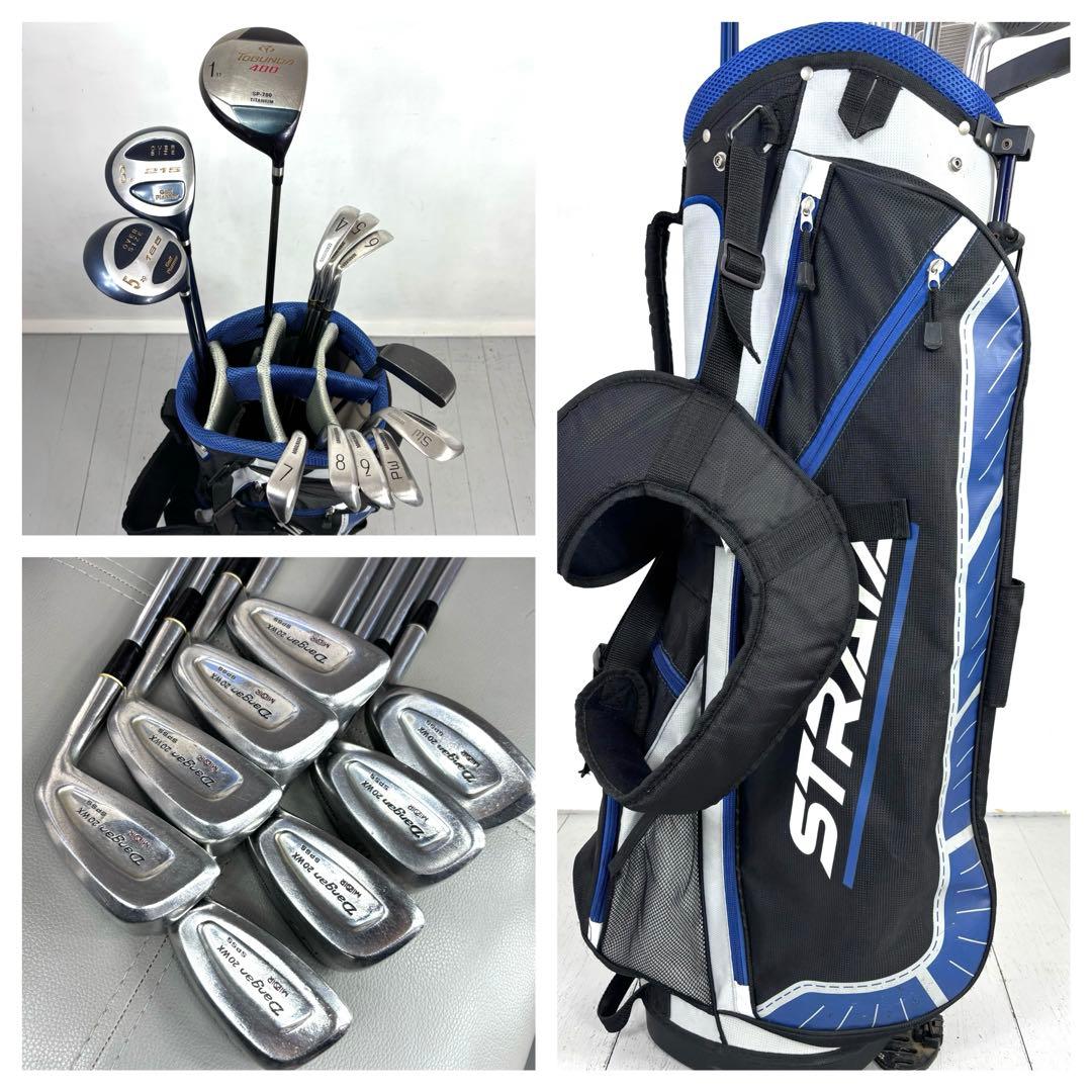 本格派 メンズゴルフクラブ 12本 フルセット ゴルフセット お試し品 初心者向