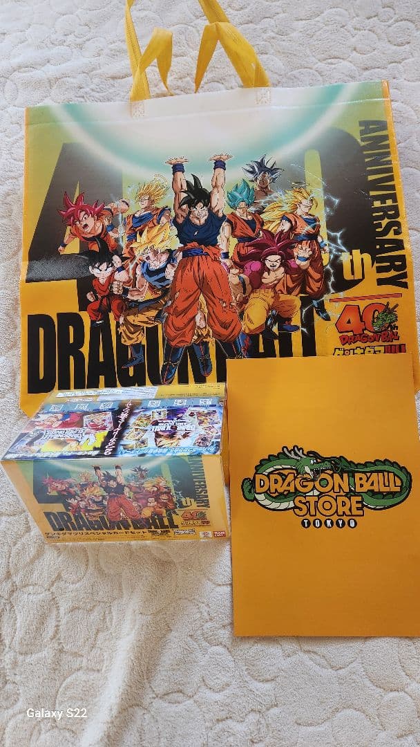 ドラゴンボール 40周年記念カードセット　ドラゴンボールゲンキダマツリ特典