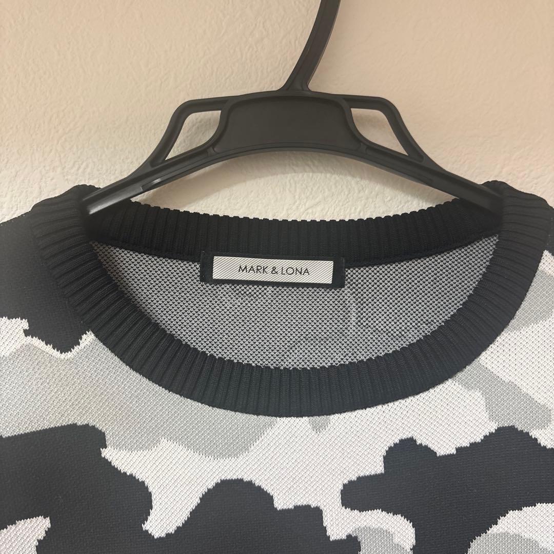 MARK & LONA 迷彩柄セーター