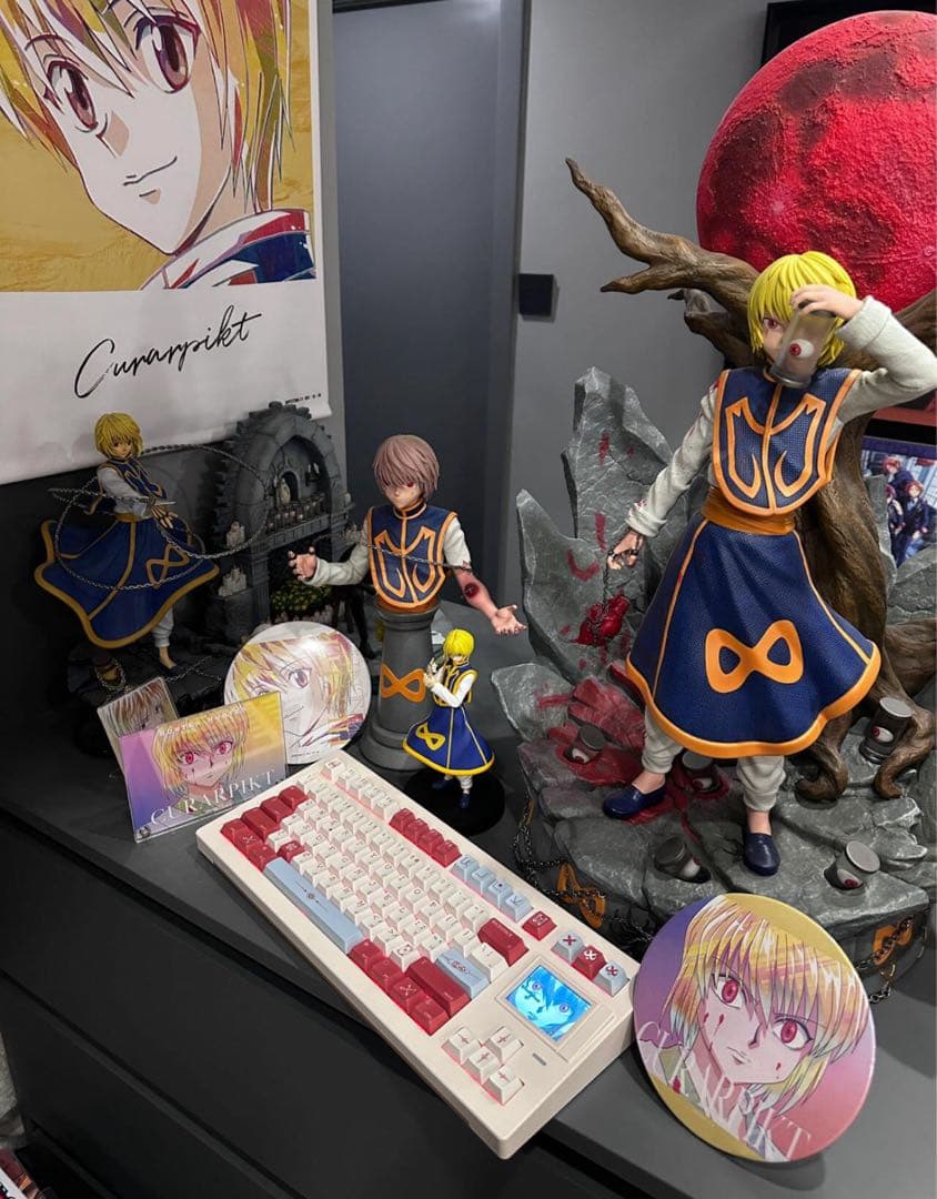 hunter×hunter クラピカ ガレージキット ガレキスタチュー ②