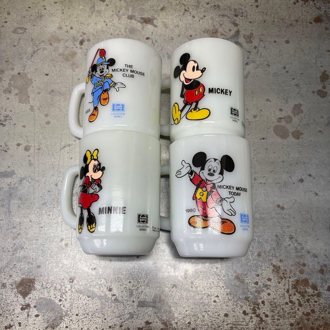 77s-FIRE KING anchor hocking ディズニー マグ