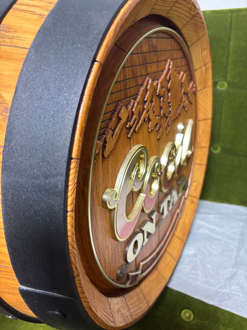 超美品 COORS クアーズ 壁掛け ビンテージ ビアサイン パブミラー レトロ