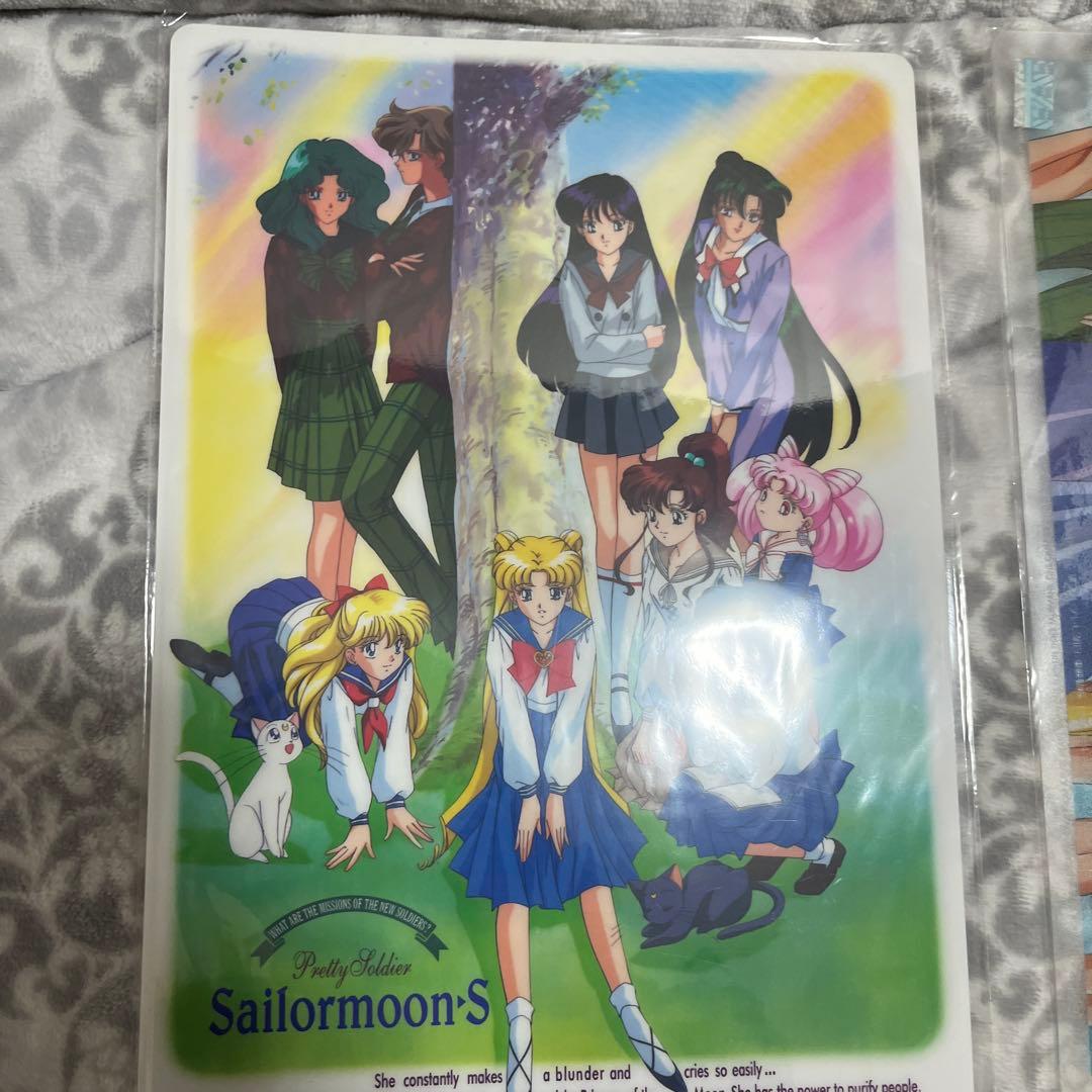 未開封品　セーラームーンS 下敷き 6枚セット