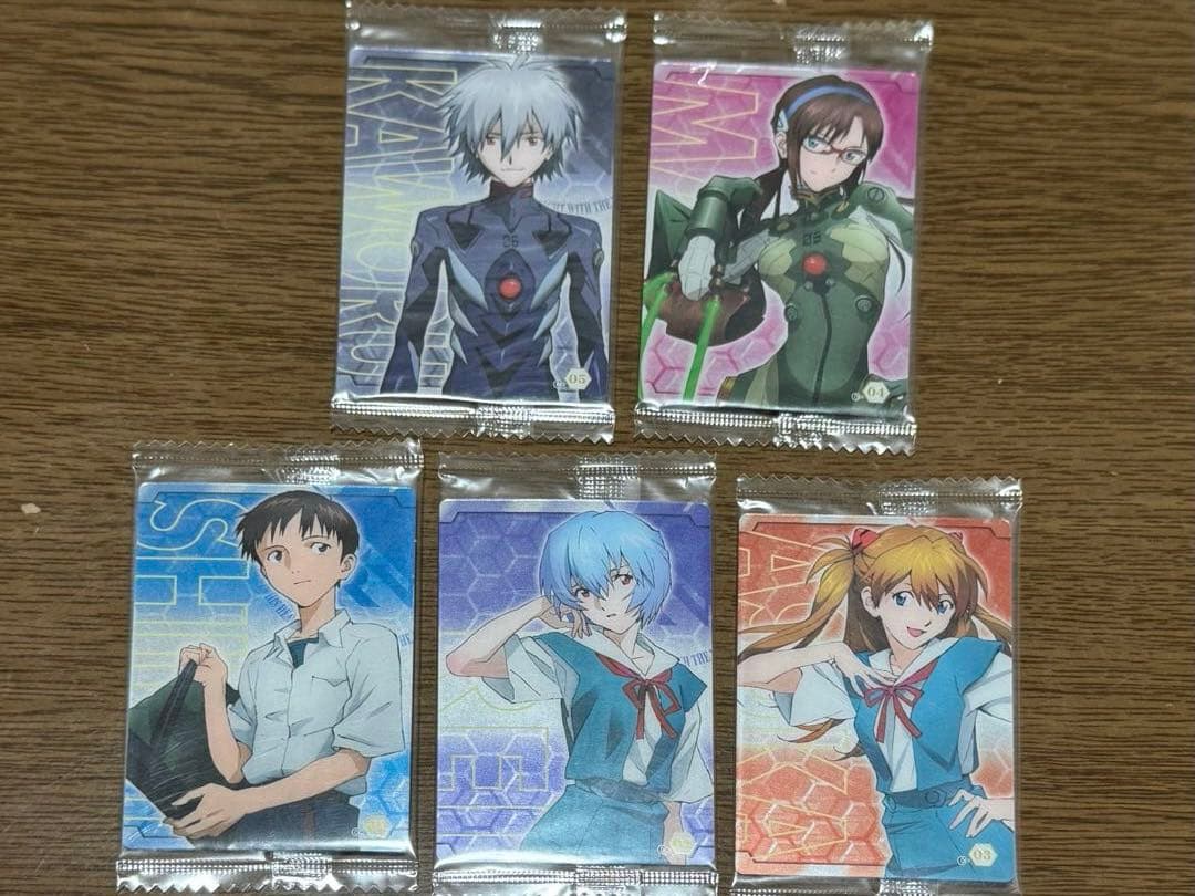 エヴァンゲリオン　ウエハース　カード　まとめ売り　44枚　ダブりなし