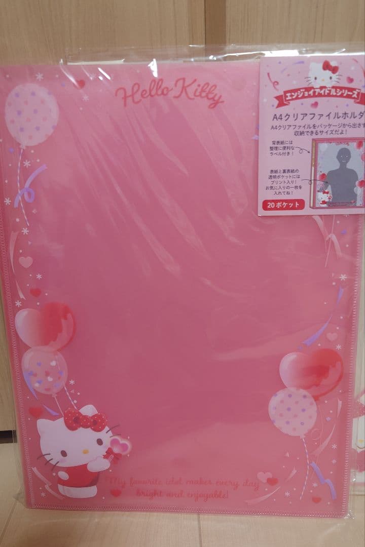 ♡新品♡キティ、ウィッシュミーメル　クリアファイルホルダーセット