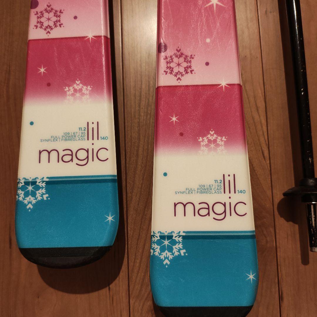 土日限定価格　スキー　140 ケース付き　ストック