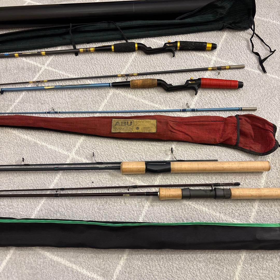ABU RYOBI ビンテージロッドセット