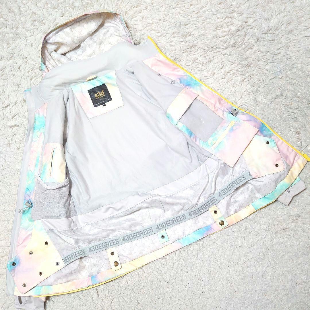 【美品】43degrees スキー スノーボードウェア セットアップ M