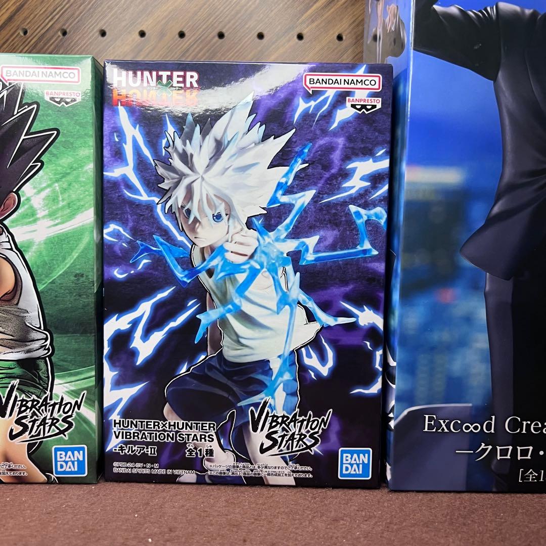 HUNTER×HUNTER フィギュア クロロ 鎮魂歌　ゴン　キルア