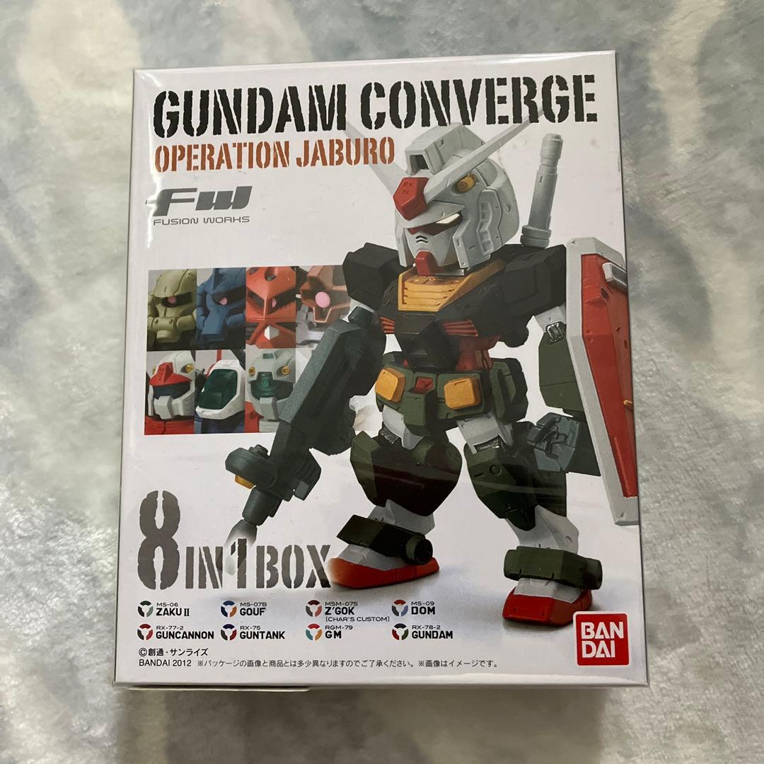 ゲームキャラクター GUNDAM CONVERGE OPERATIONJABURO 8in1BOX