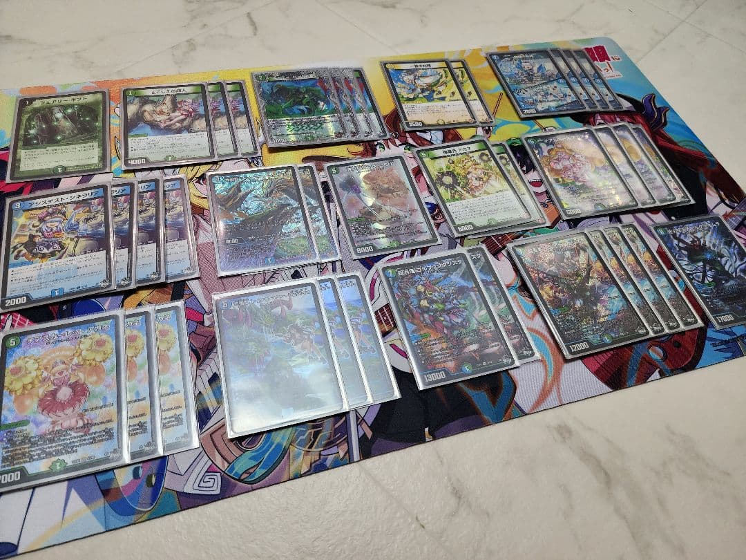 【デュエマ】青緑ジャイアント デッキ+デッキパーツ