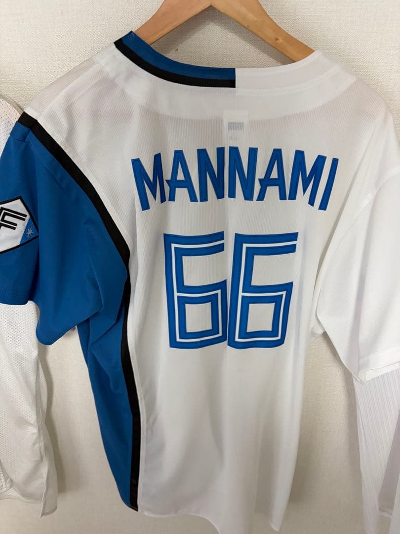 北海道日本ハムファイターズ ユニフォーム Lサイズ MANAMI 66番