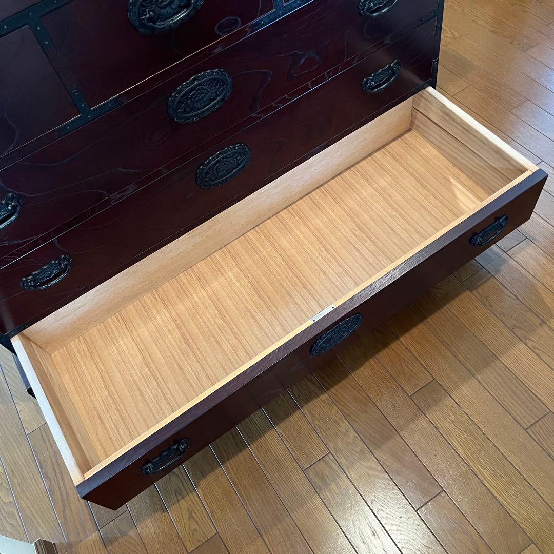 【希少】車箪笥　時代箪笥　和たんす　衣装タンス　伝統工芸　引き出し　キャビネット