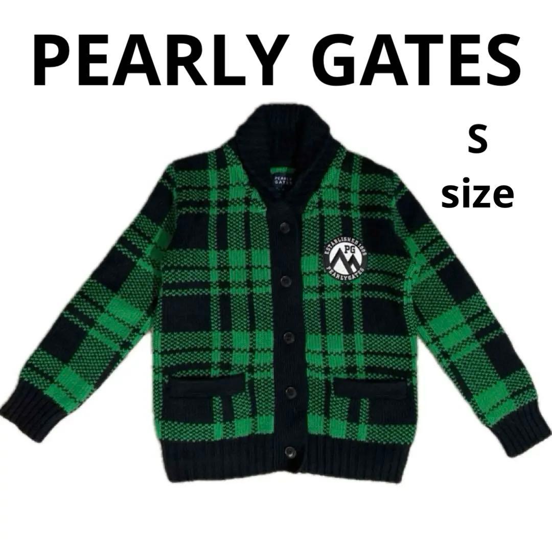 PEARLY GATES パーリーゲイツ　厚手ニットカーディガン　レディース　S