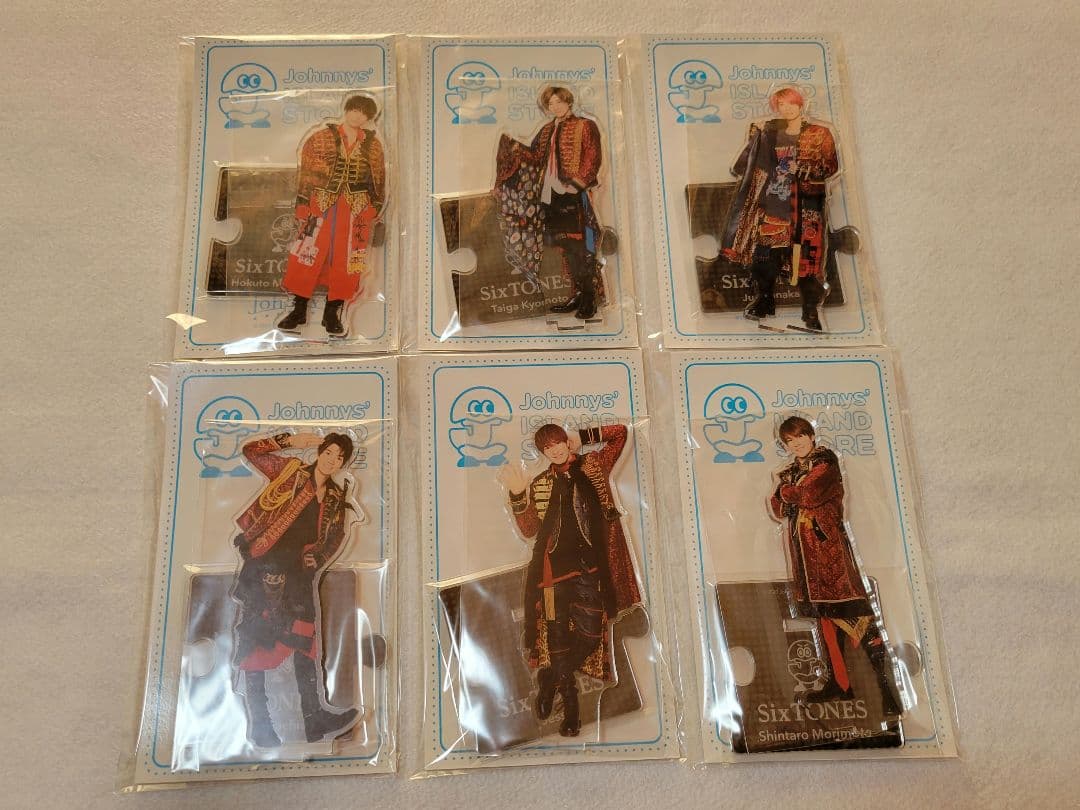 SixTONES アクスタ 20'夏 (第3弾) 6体セット