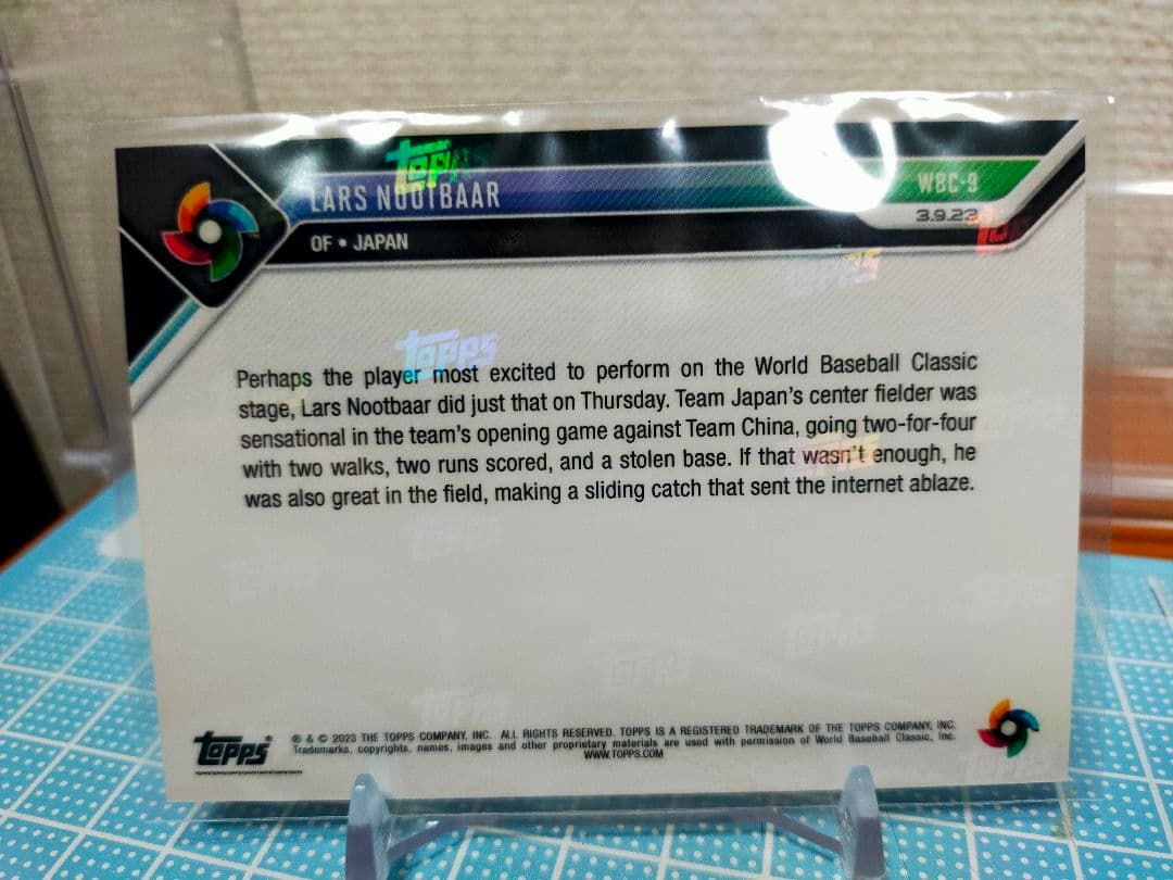 topps now ヌートバー WBC WBC-93　30枚
