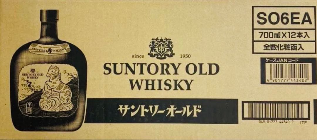 サントリーオールドウイスキー【2026年・午歳】ワンケース12本　サントリー