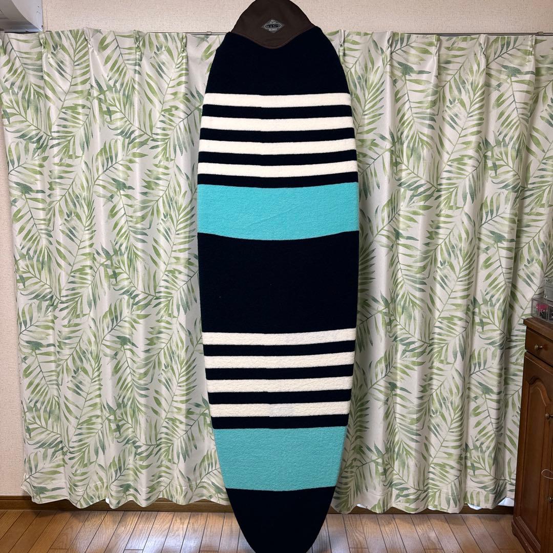 サーフボード　ショート　6.6 ケースあり　フィン付き