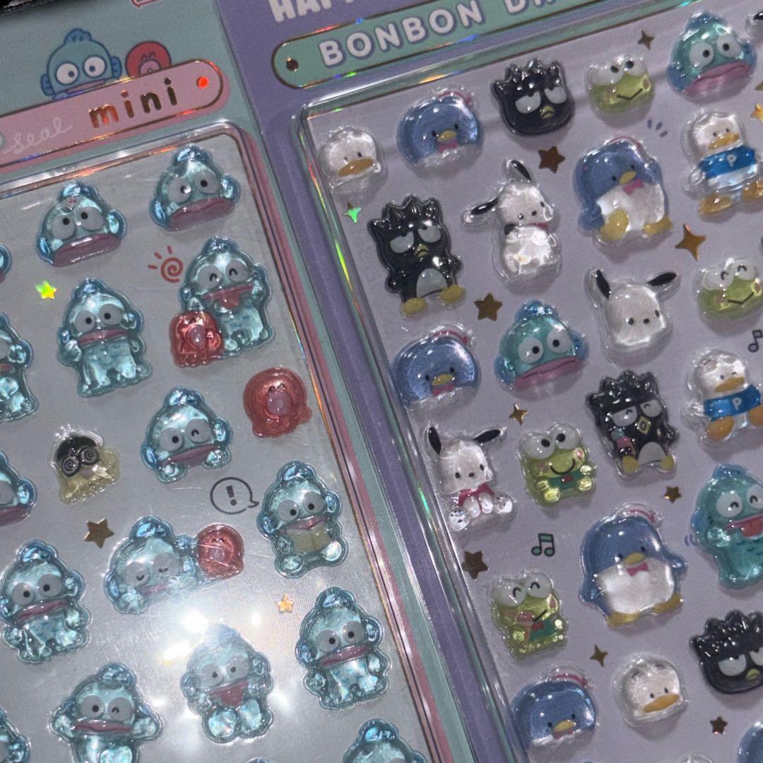 ボンボンドロップシール　mini サンリオ　コンプリートセット　8枚