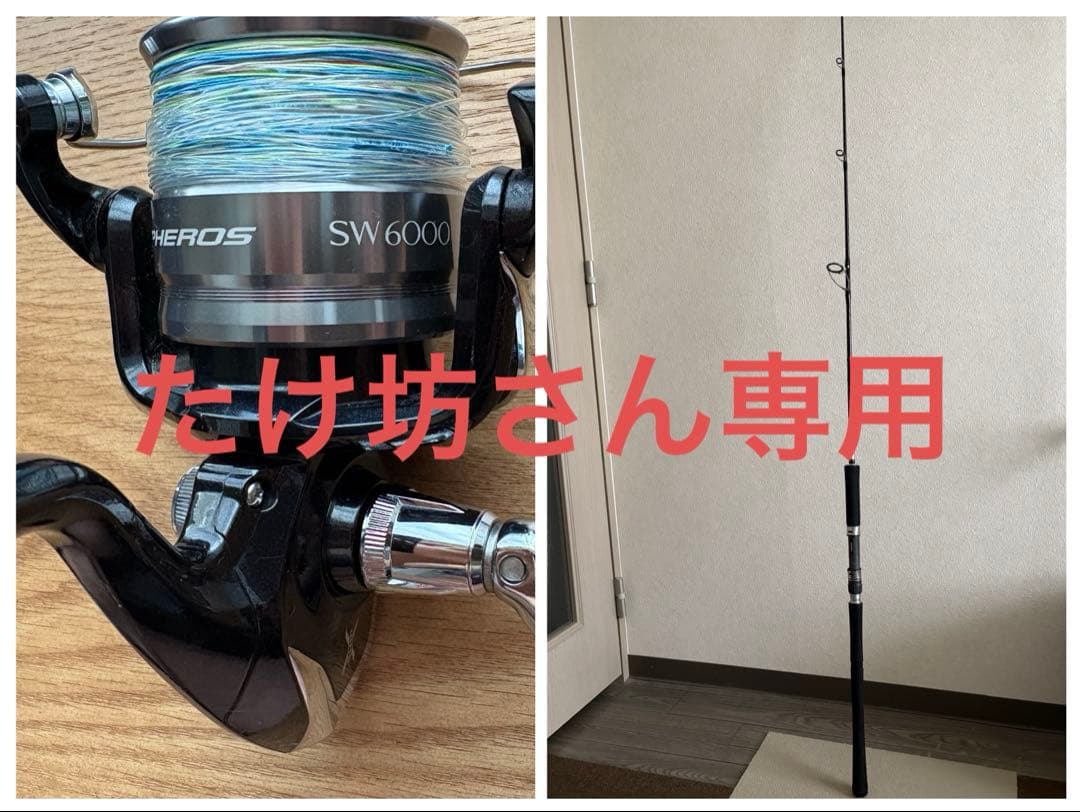 たけ坊さん専用　SHIMANO SW 6000 スピニングリール
