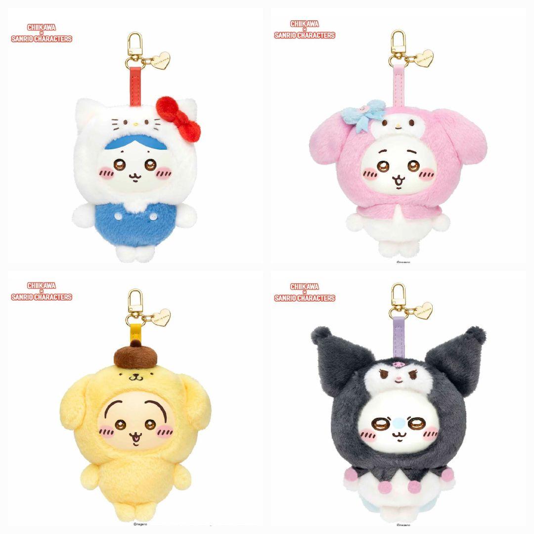 匿名発送／ちいかわ×サンリオキャラクターズ Kiramekko ハチワレ　うさぎ