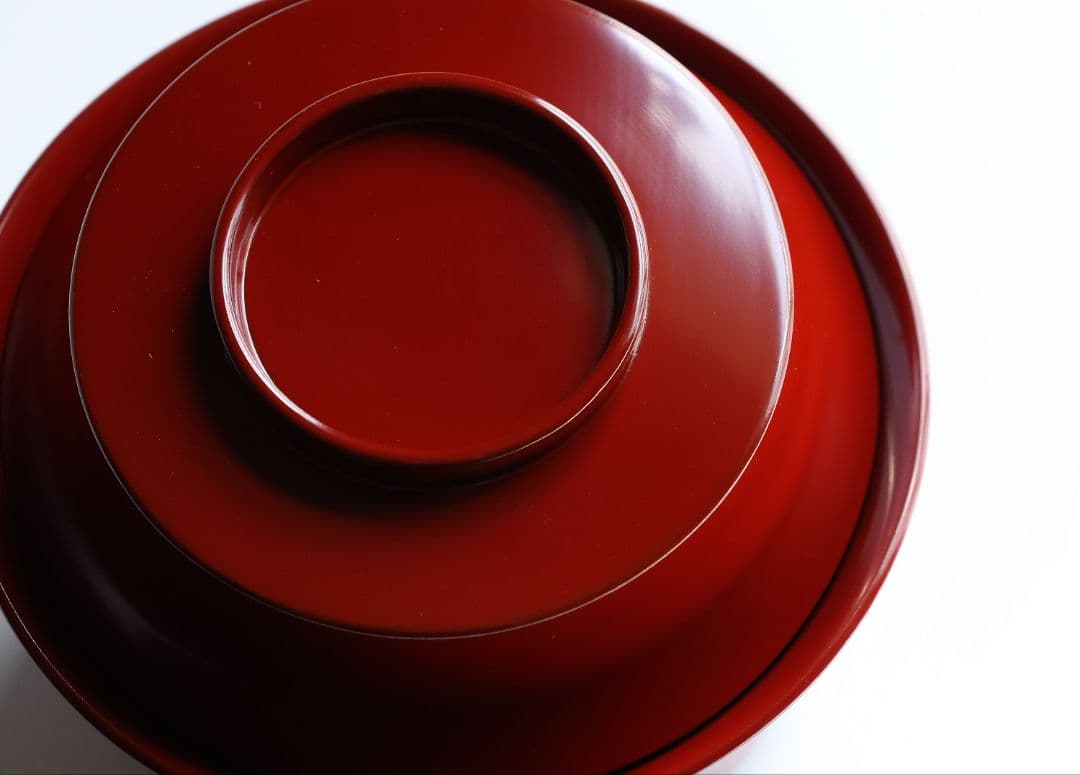 【CM284】魯山人塗師 遊部石斎 原叟好 うるみ 反椀 八客 木製漆器 茶懐石