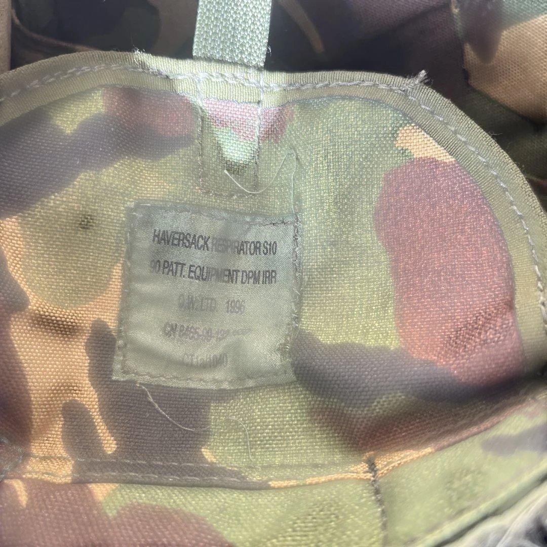 イギリス軍 S10ガスマスク＆DPMバッグ＋予備のフィルター