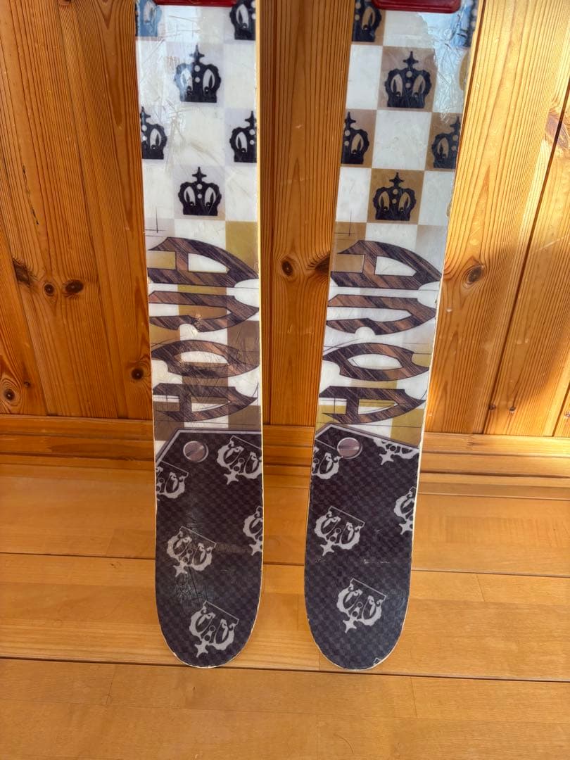 25日まで送料無料strictry AROA 167cm フリースキー ビン付き