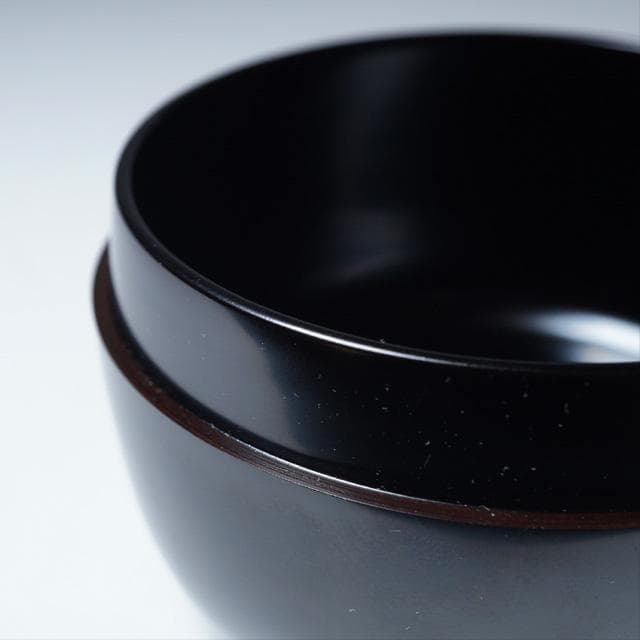 川端近左　黒平棗　共箱　二重箱　茶道具　漆器　薄茶器