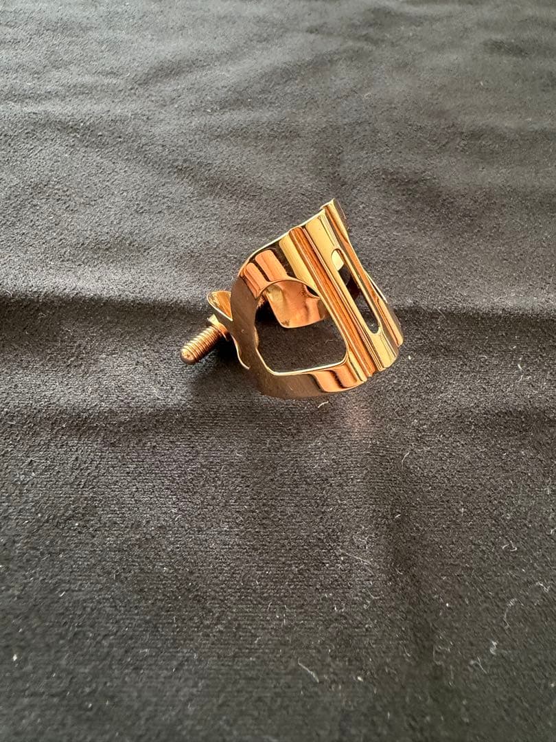 BG L59 ソプラノサックス　リガチャー　ローズゴールド