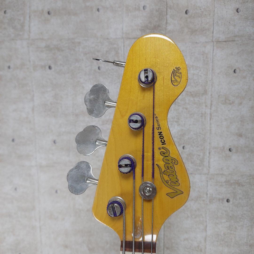 【激レア】Vintage ICON SERIES VJ74 フレットレスベース