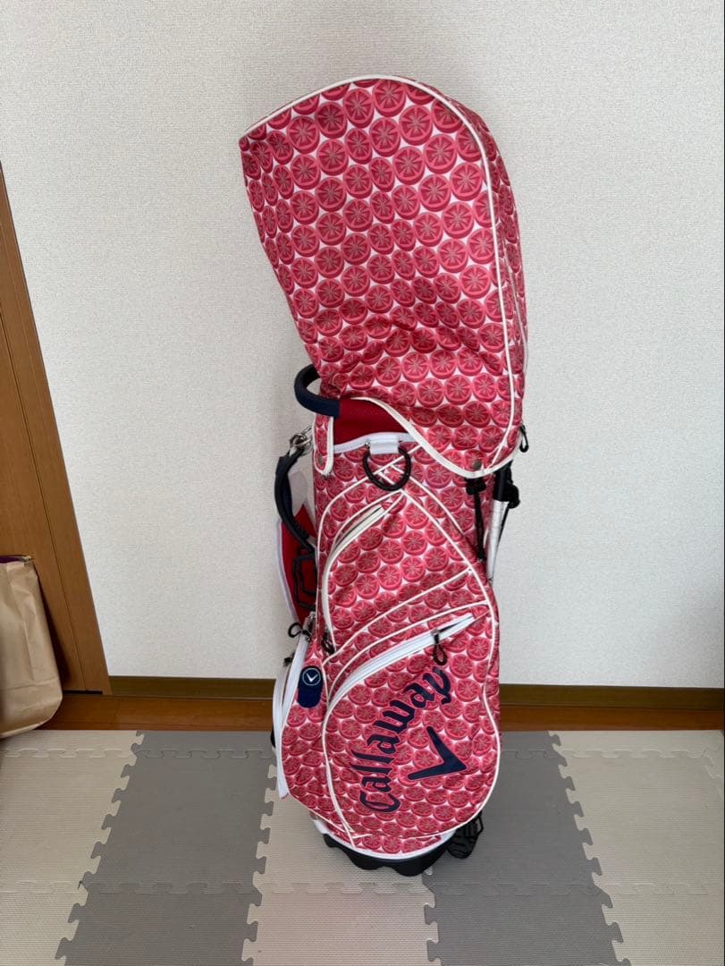 Callaway ゴルフバッグ スタンドバッグ 赤