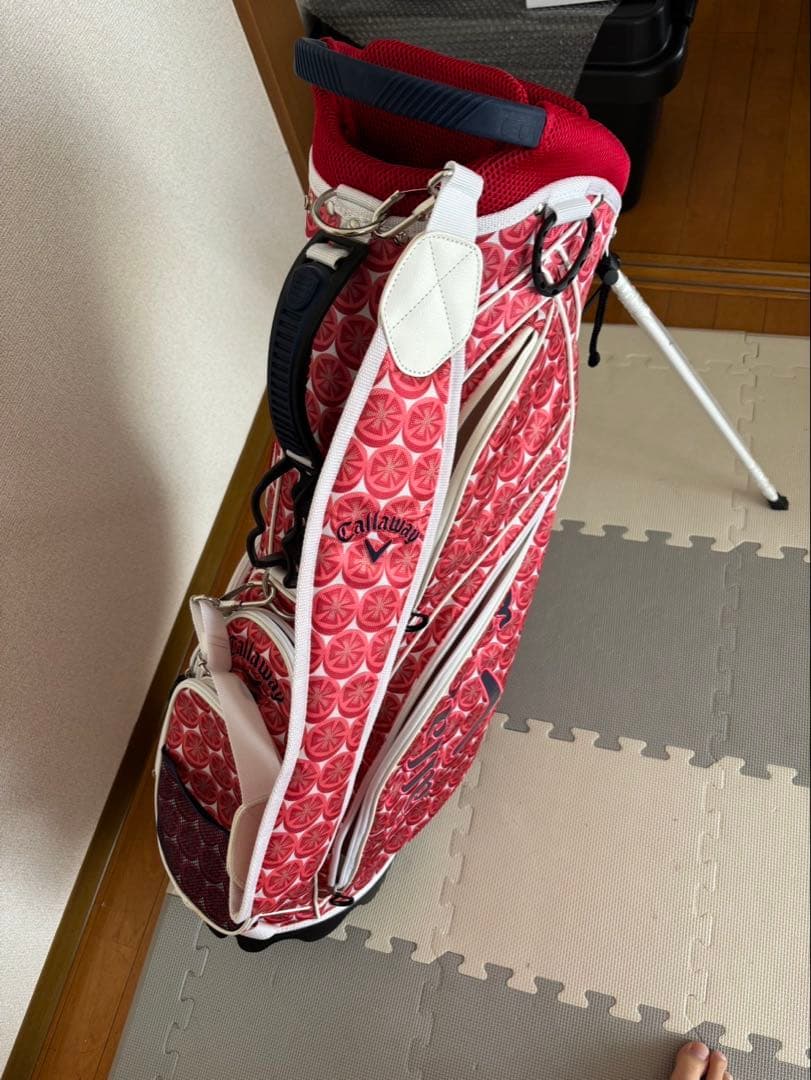 Callaway ゴルフバッグ スタンドバッグ 赤