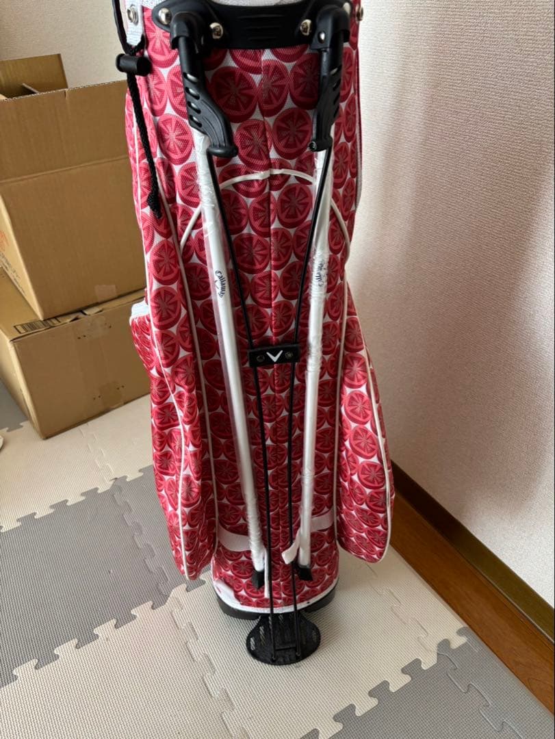 Callaway ゴルフバッグ スタンドバッグ 赤