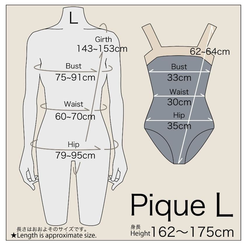 新品　unoa　Pique design　Lサイズ